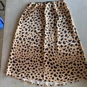 Cheetah Skirt